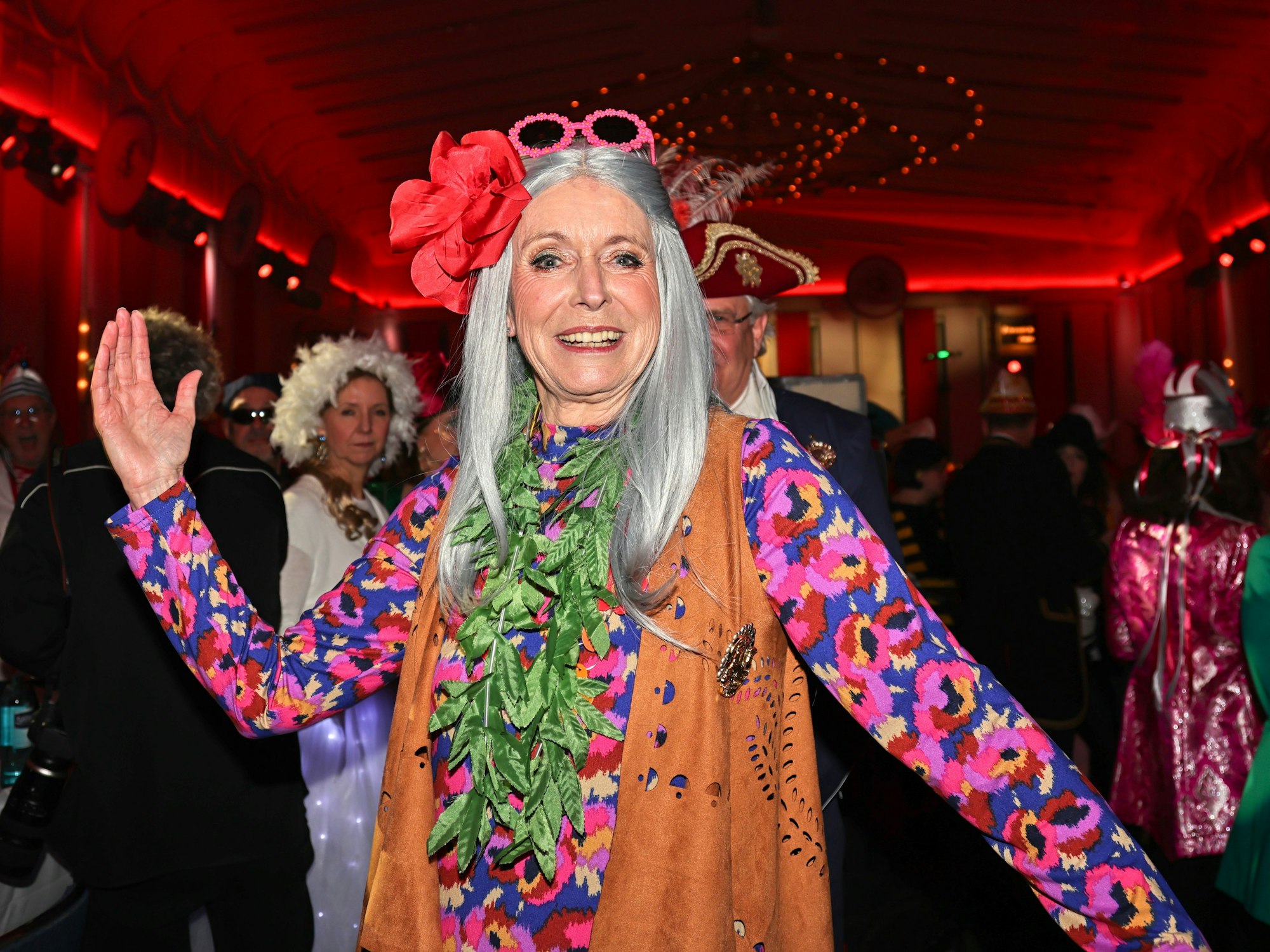 Oberbürgermeisterin Henriette Reker im Kostüm.