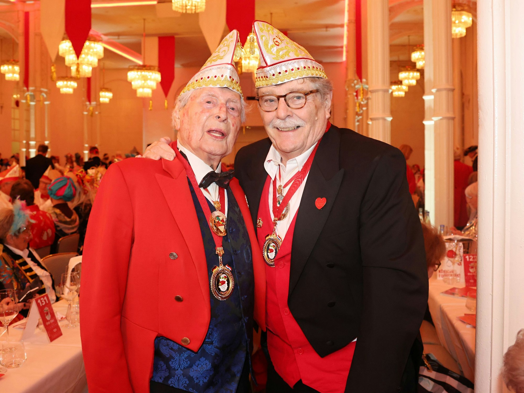 Ludwig Sebus zusammen mit Fritz Schramma.