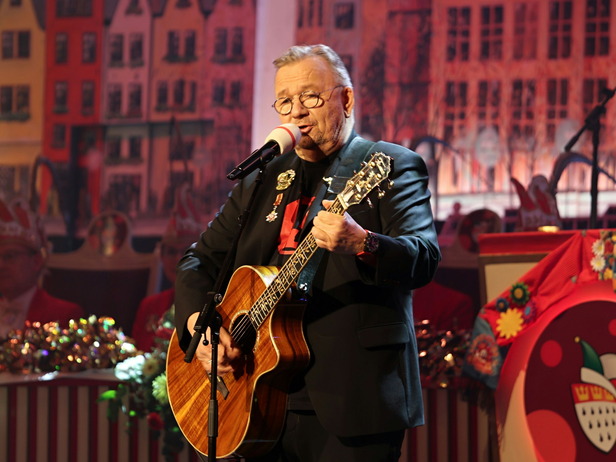 Bernd Stelter auf der Bühne im Gürzenich.