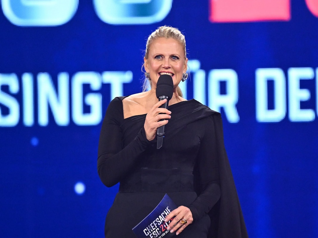 Barbara Schöneberger moderiert den ESC-Vorentscheid.