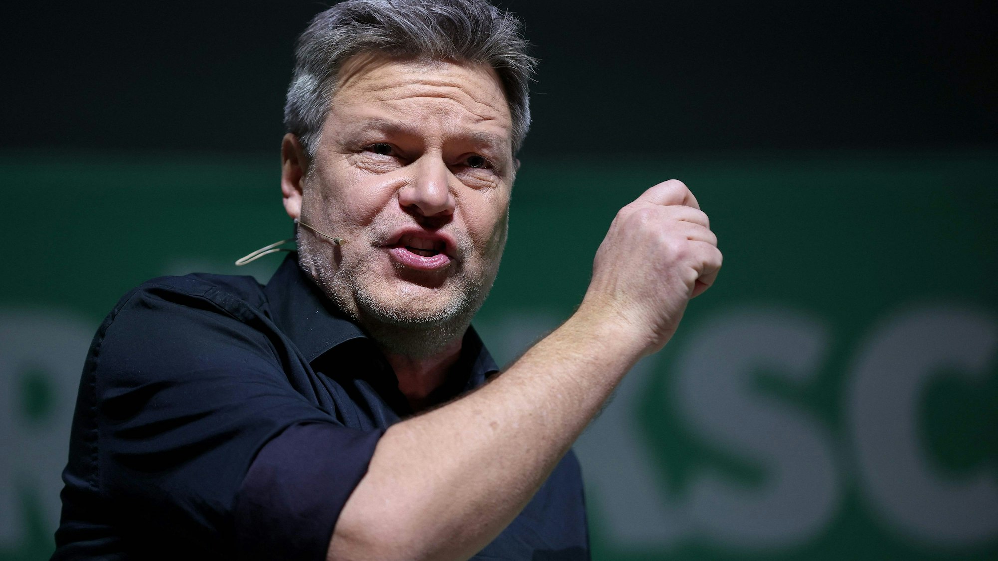 Wie geht es für Robert Habeck weiter? Hier ist er in Hamburg am 21. Februar zu sehen.