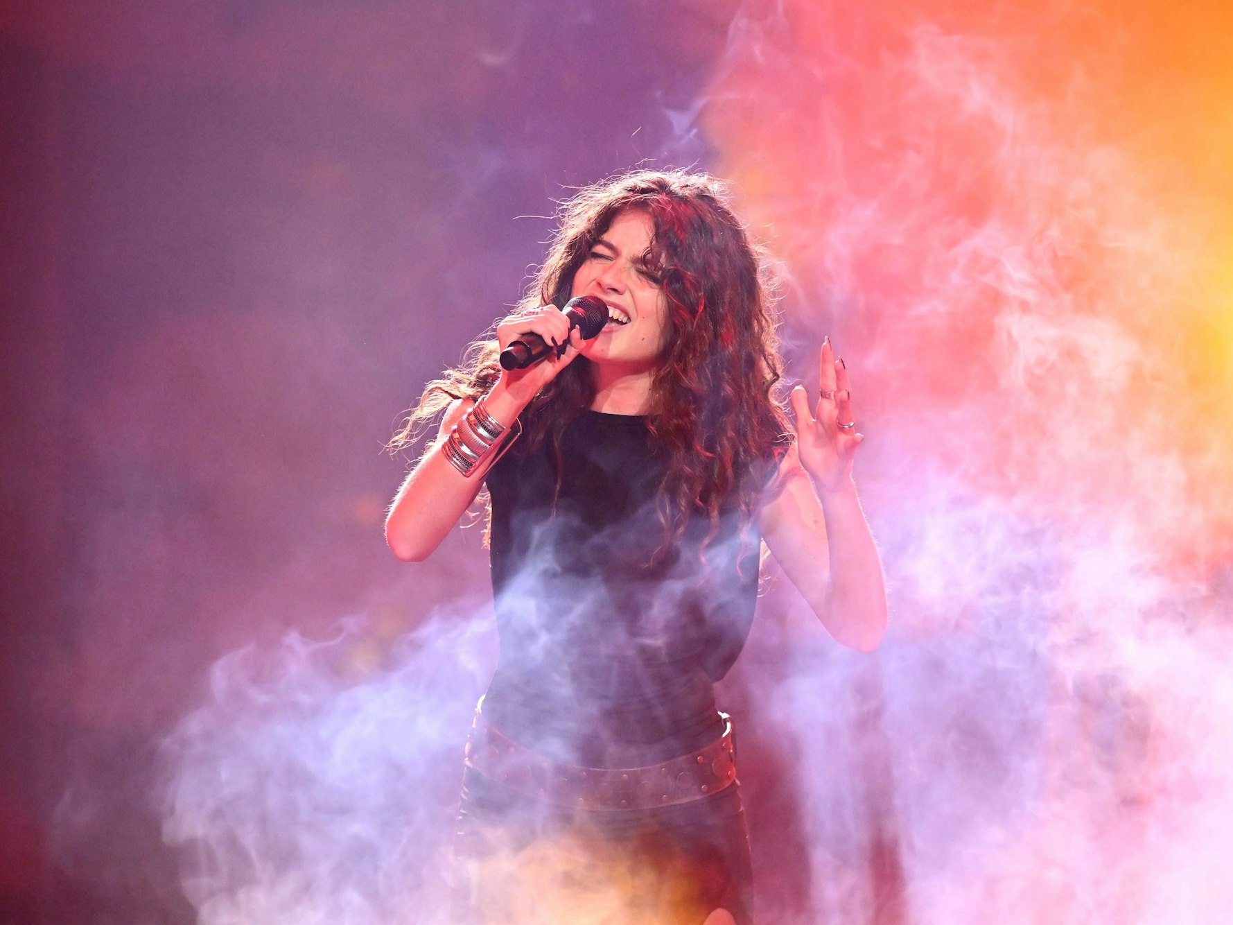 Abor & Tynna aus Wien, hier beim Auftritt in der ersten Show beim deutschen Vorentscheid des Eurovision Song Contests (ESC), ist im Finale des ESC-Vorentscheids für Deutschland.