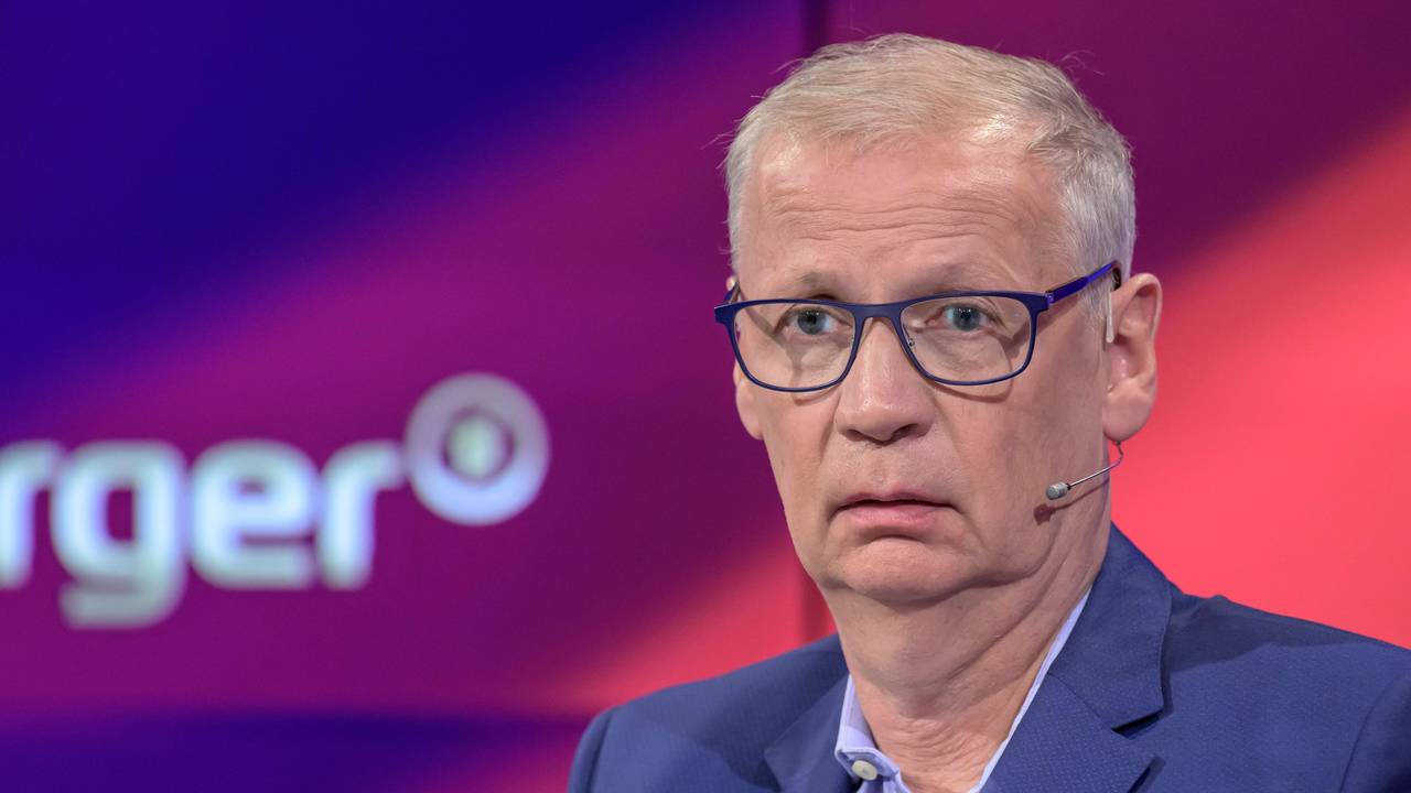 Günther Jauch im Maischberger-Studio.