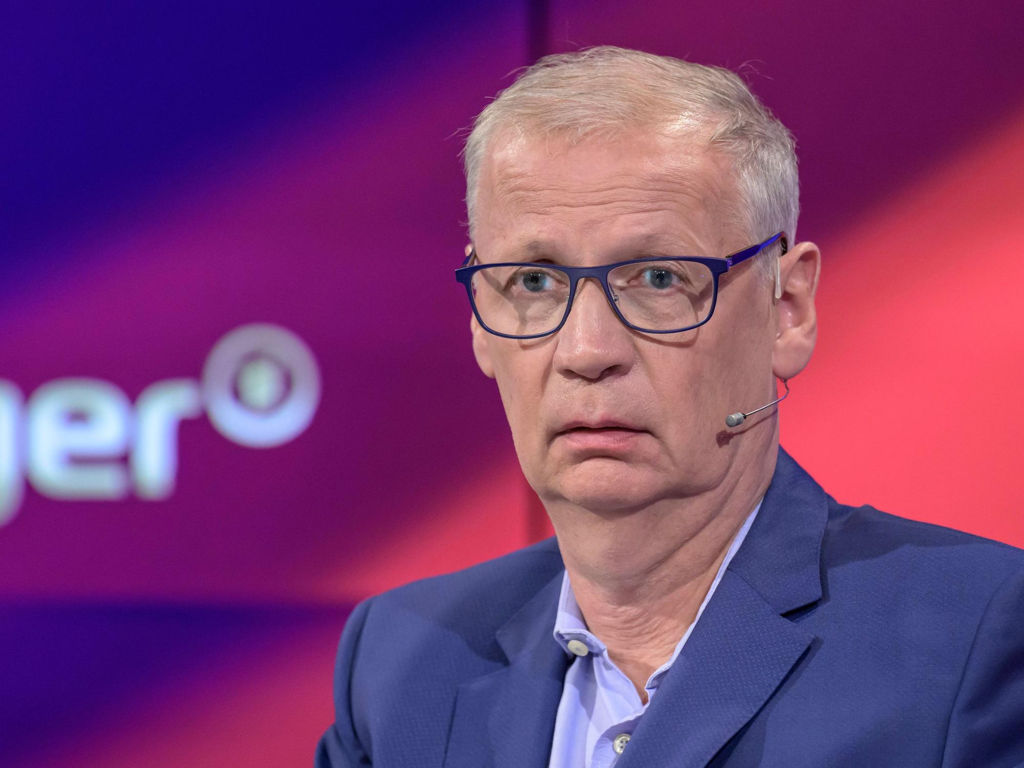 Günther Jauch im Maischberger-Studio.