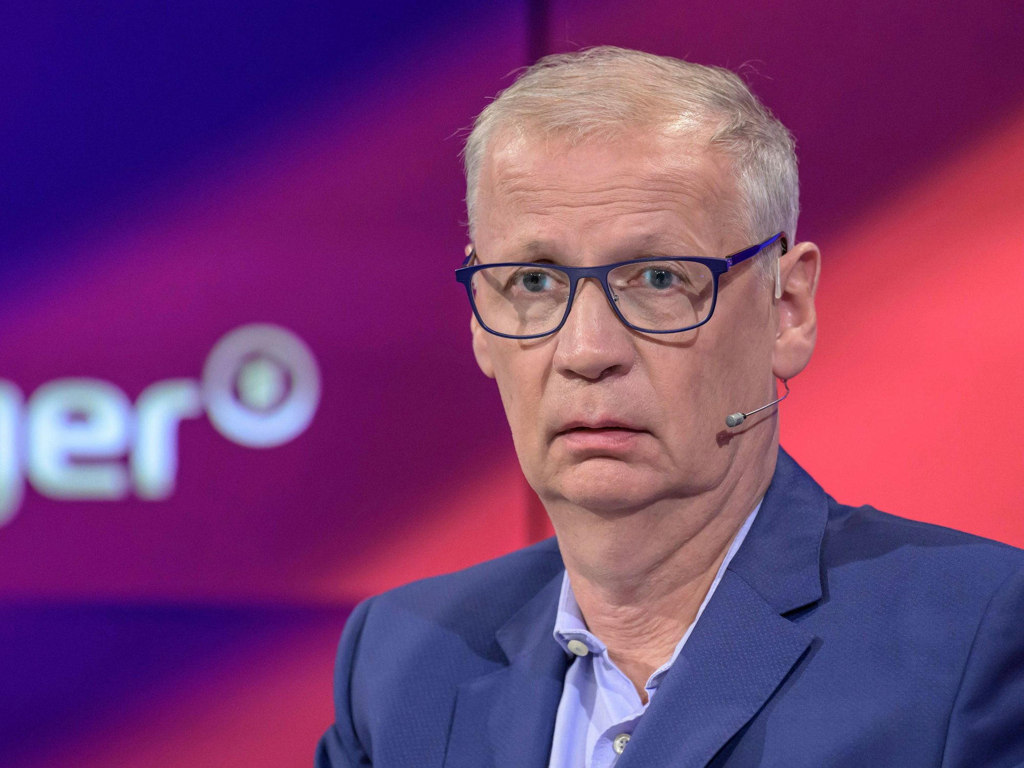 Günther Jauch im Maischberger-Studio.