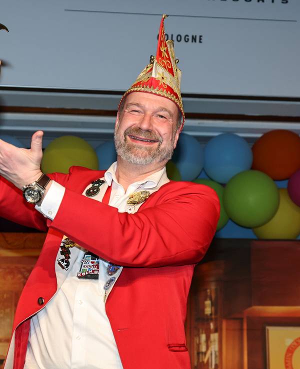 Volker Weininger mit Närrischem Oscar.