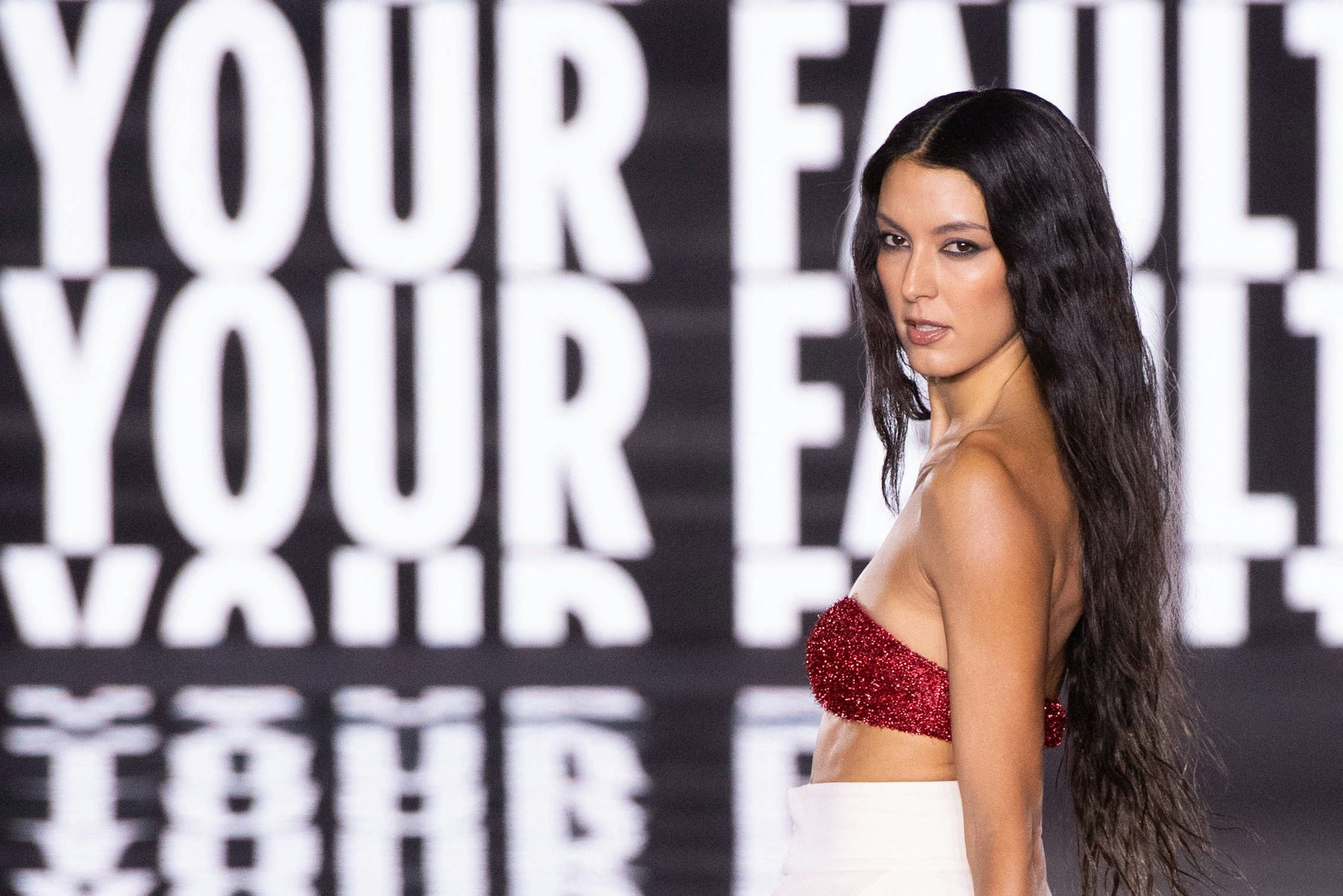 Rebecca Mir (hier im September 2024) wurde Opfer von Daten-Klau.