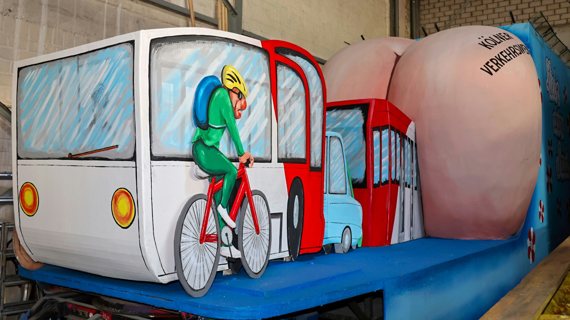 Mottowagen Kölner Verkehrswende.