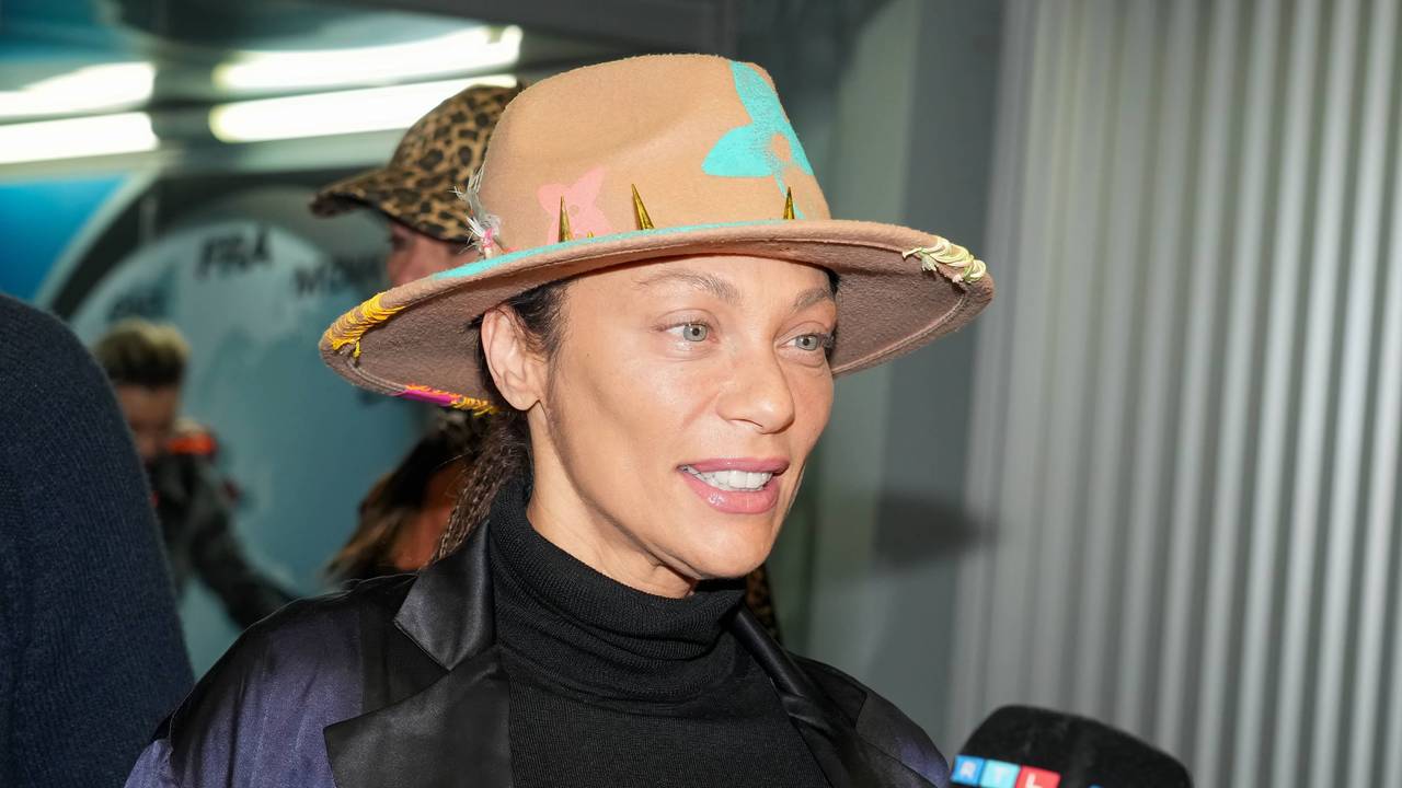 Zu sehen ist Lilly Becker am 12.02.2025 bei der Rückkehr der Dschungelcamp-Kandidaten der RTL Reality-TV-Show „Ich bin ein Star - holt mich hier raus!“ aus Australien auf dem Flughafen Frankfurt am Main in Frankfurt, Hessen.