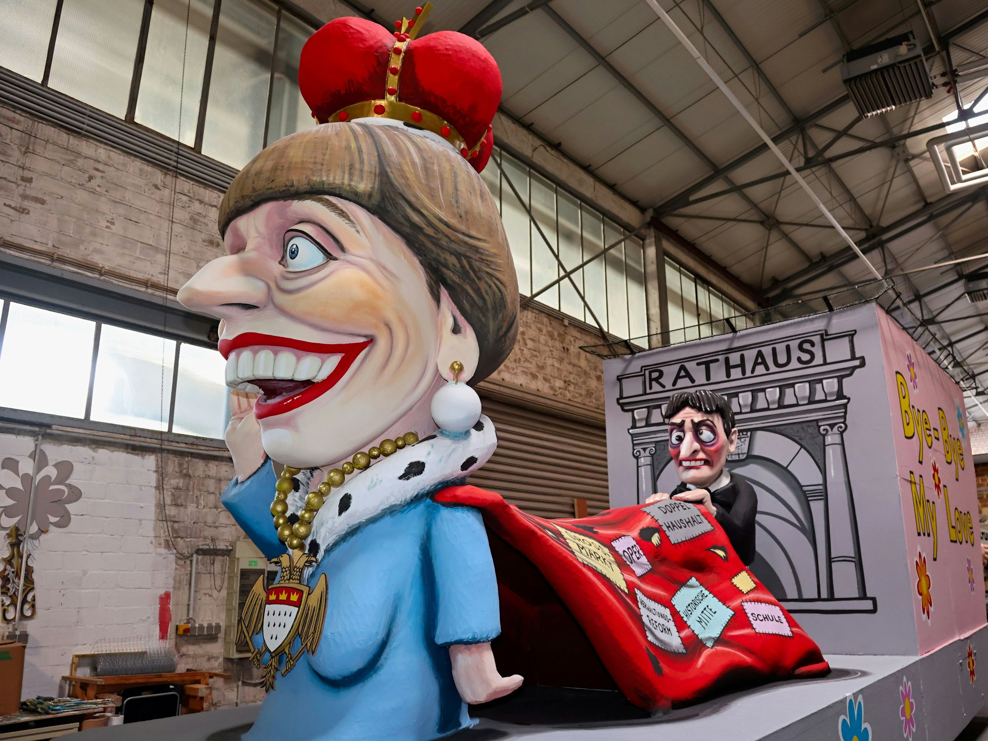 OB Henriette Reker auf Abschiedstour.