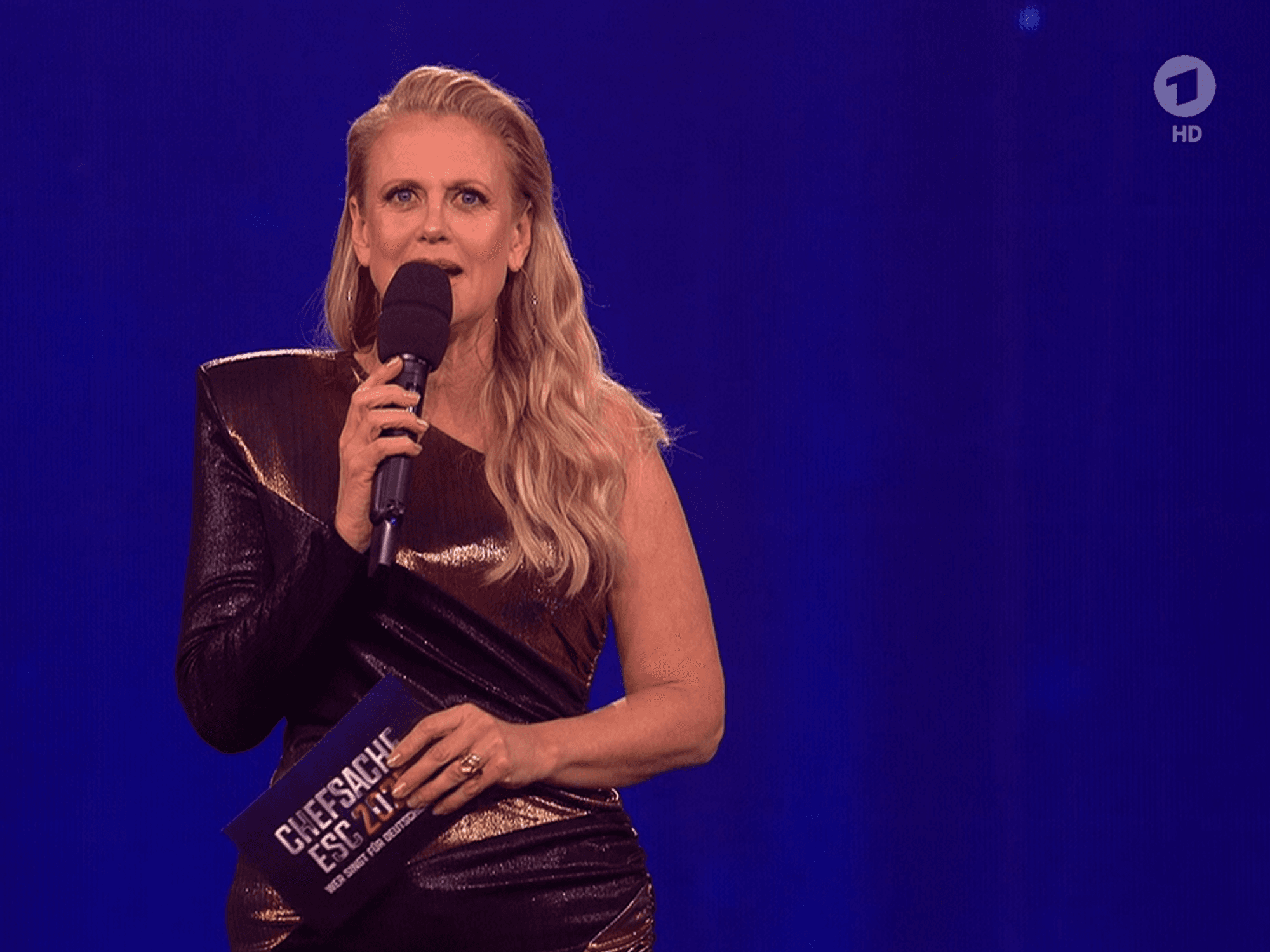 Barbara Schöneberger moderierte den ESC-Vorentscheid in Köln.