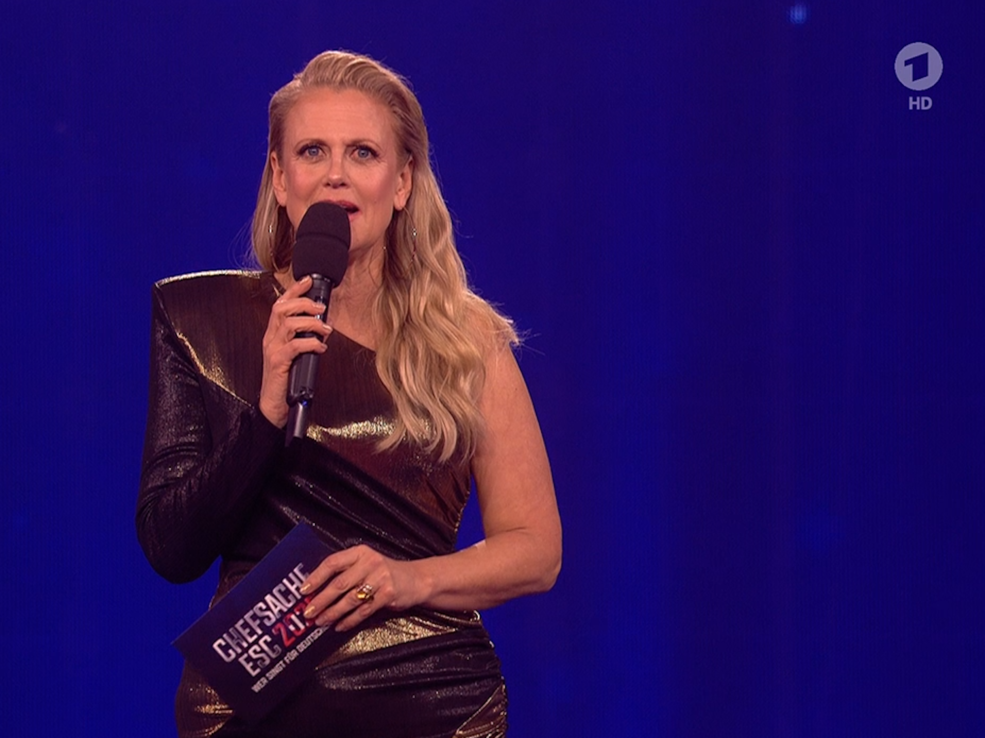 Barbara Schöneberger moderierte den ESC-Vorentscheid in Köln.