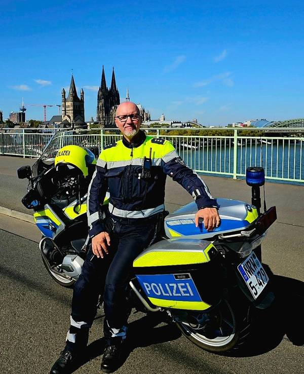 Mutmach-Polizist Dirk (Don) Rohde geht in Rente.