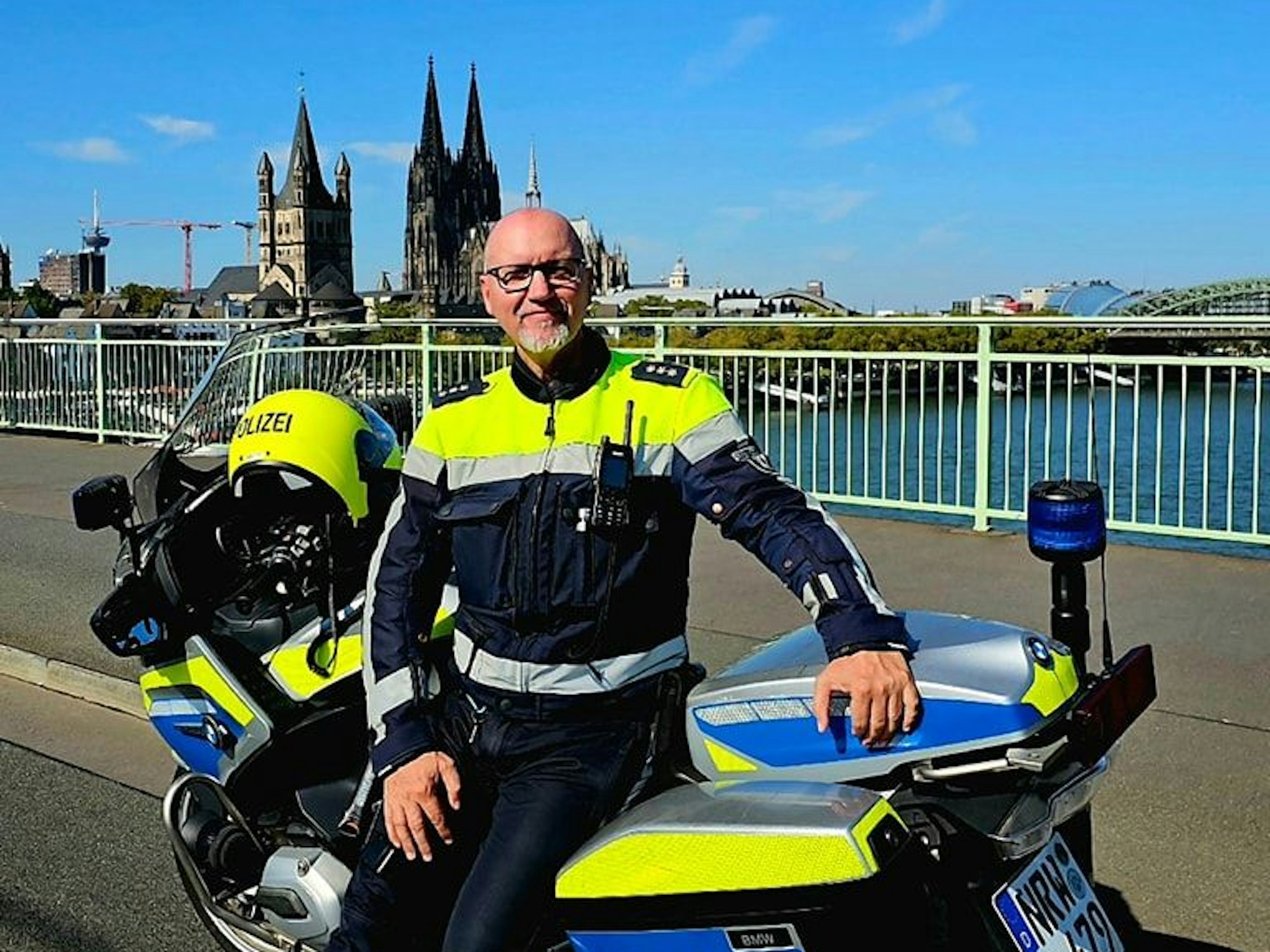Mutmach-Polizist Dirk (Don) Rohde geht in Rente.