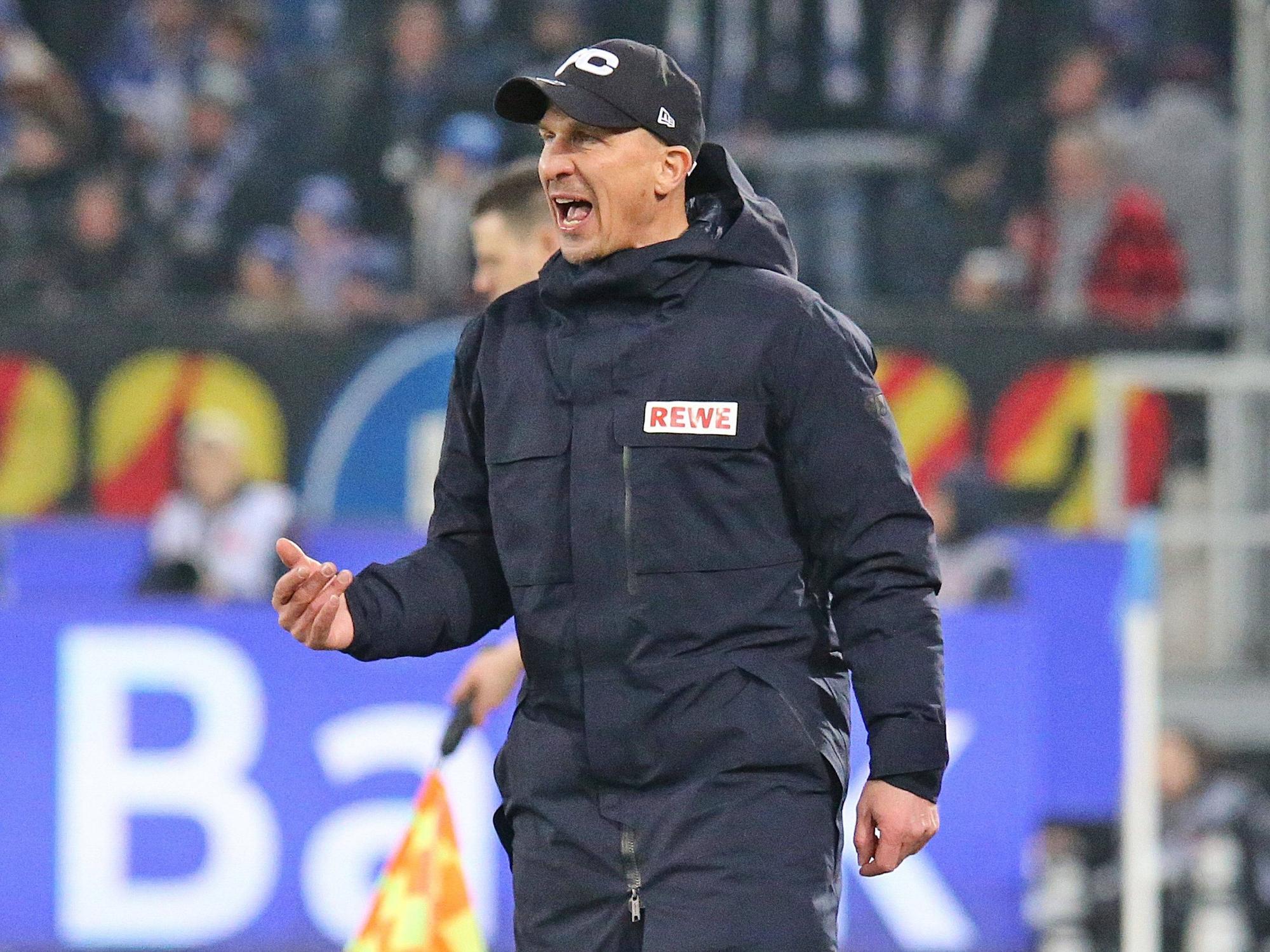 Gerhard Struber beim Spiel in Karlsruhe.