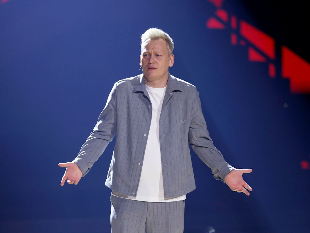 Zu sehen ist Entertainer Jens Knossalla Knossi am 28.02.2025 bei der 18. Staffel der RTL-Tanzshow „Lets Dance“ im Coloneum, Köln.