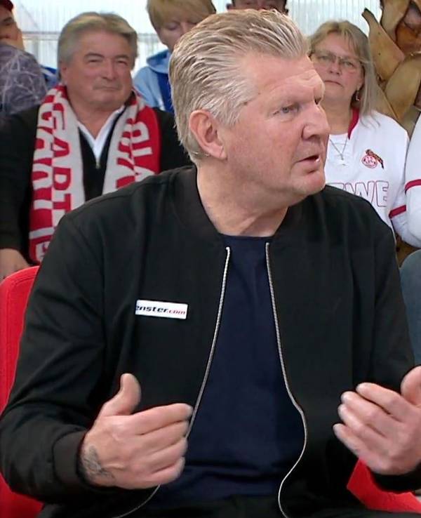 Stefan Effenberg beim „Doppelpass“.