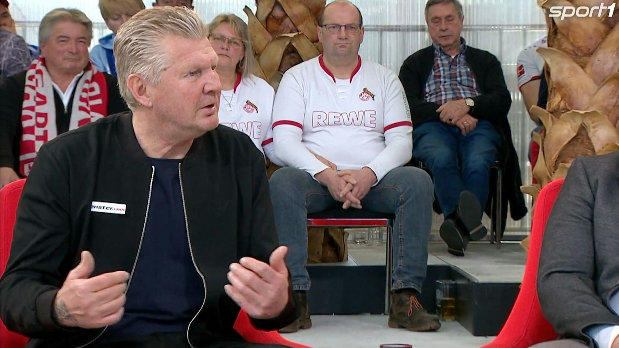Stefan Effenberg beim „Doppelpass“.