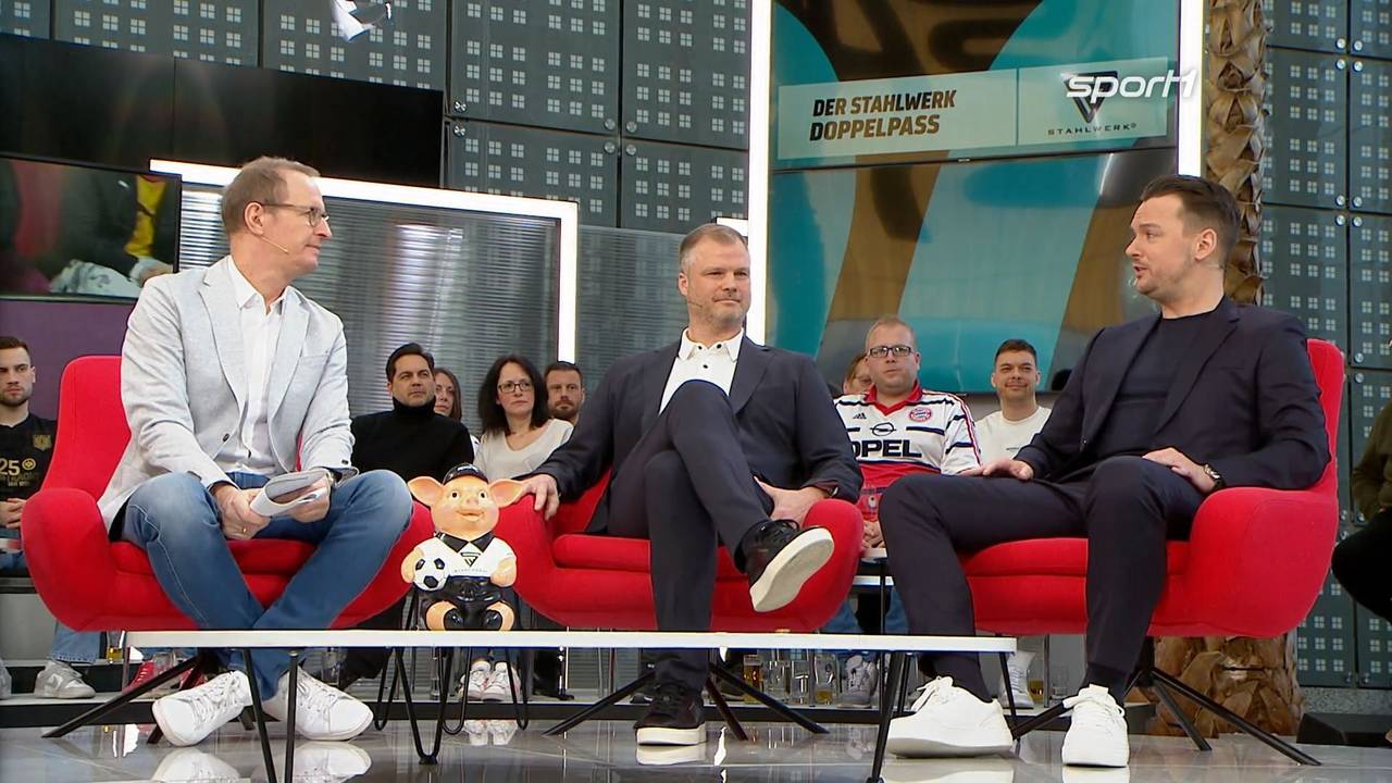 Florian König, Fabian Wohlgemuth und Florian Plettenberg im „Doppelpass“ auf Sport1.
