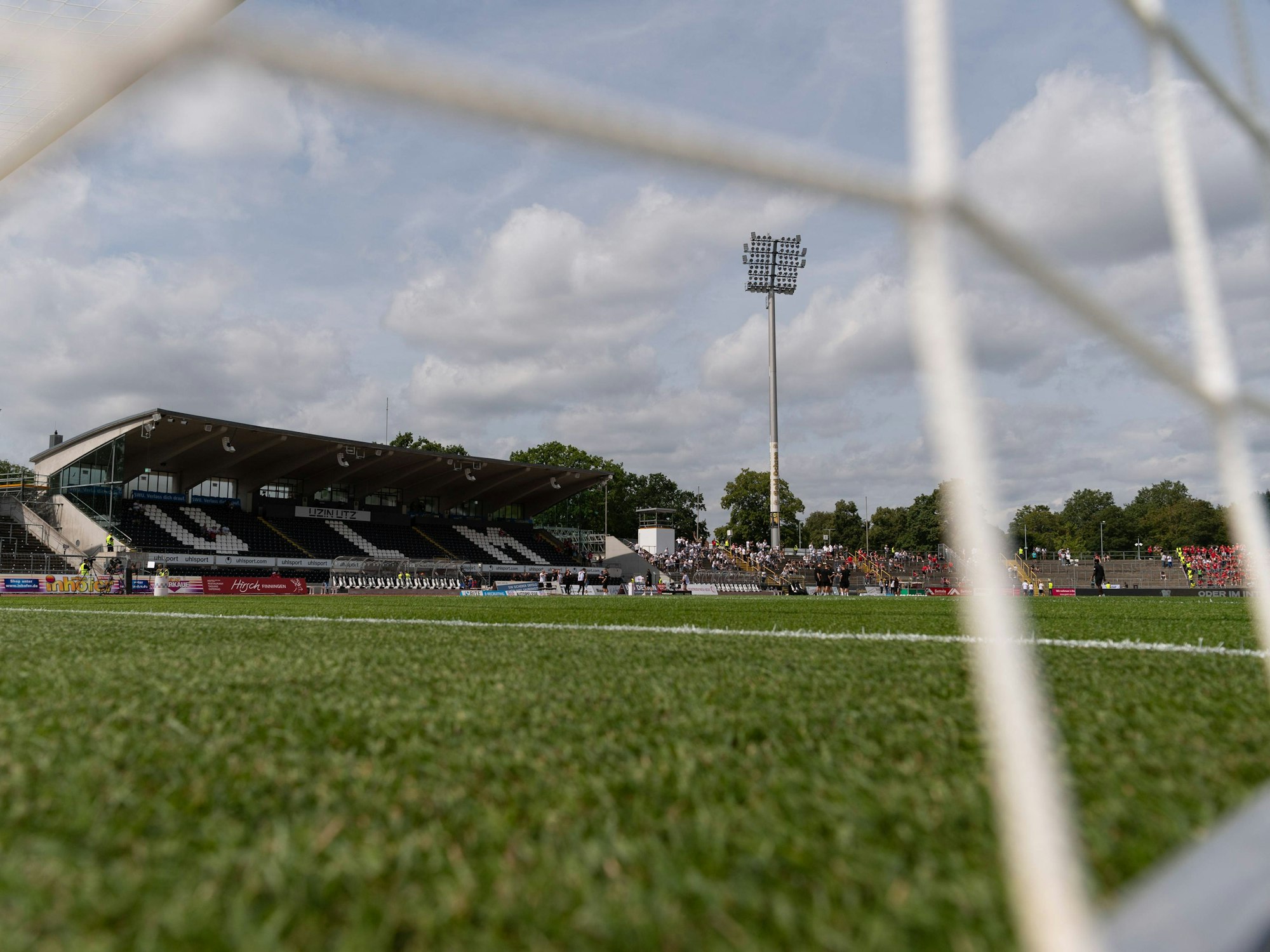 Das Donaustadion in Ulm.