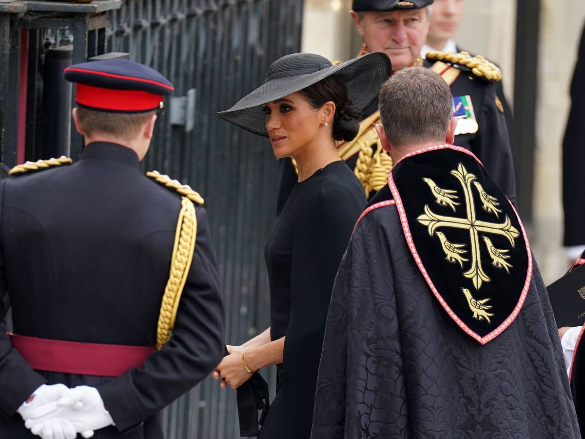 Meghan im Jahr 2022 (Archivbild): Nach dem Tod von Königin Elizabeth II. kam sie mit Harry zum Staatsbegräbnis.