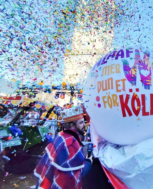 Das neue Karnevalsmotto für Köln 2026.