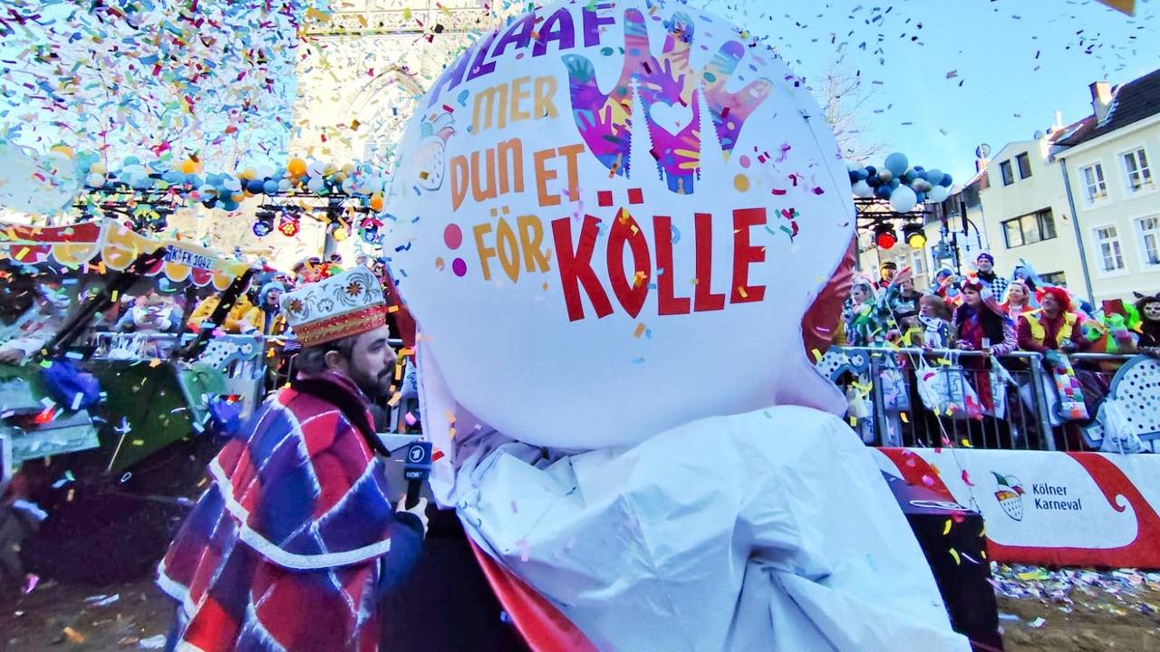 Das neue Karnevalsmotto für Köln 2026.