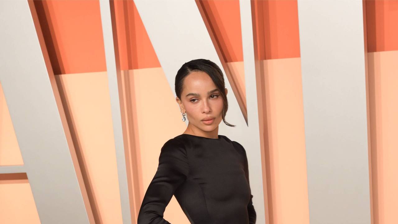Zu sehen ist Zoë Kravitz am 2. März 2025 auf der „Vanity Fair Oscar Party 2025“ im „Wallis Annenberg Center for the Performing Arts“ in Beverly Hills, Kalifornien.