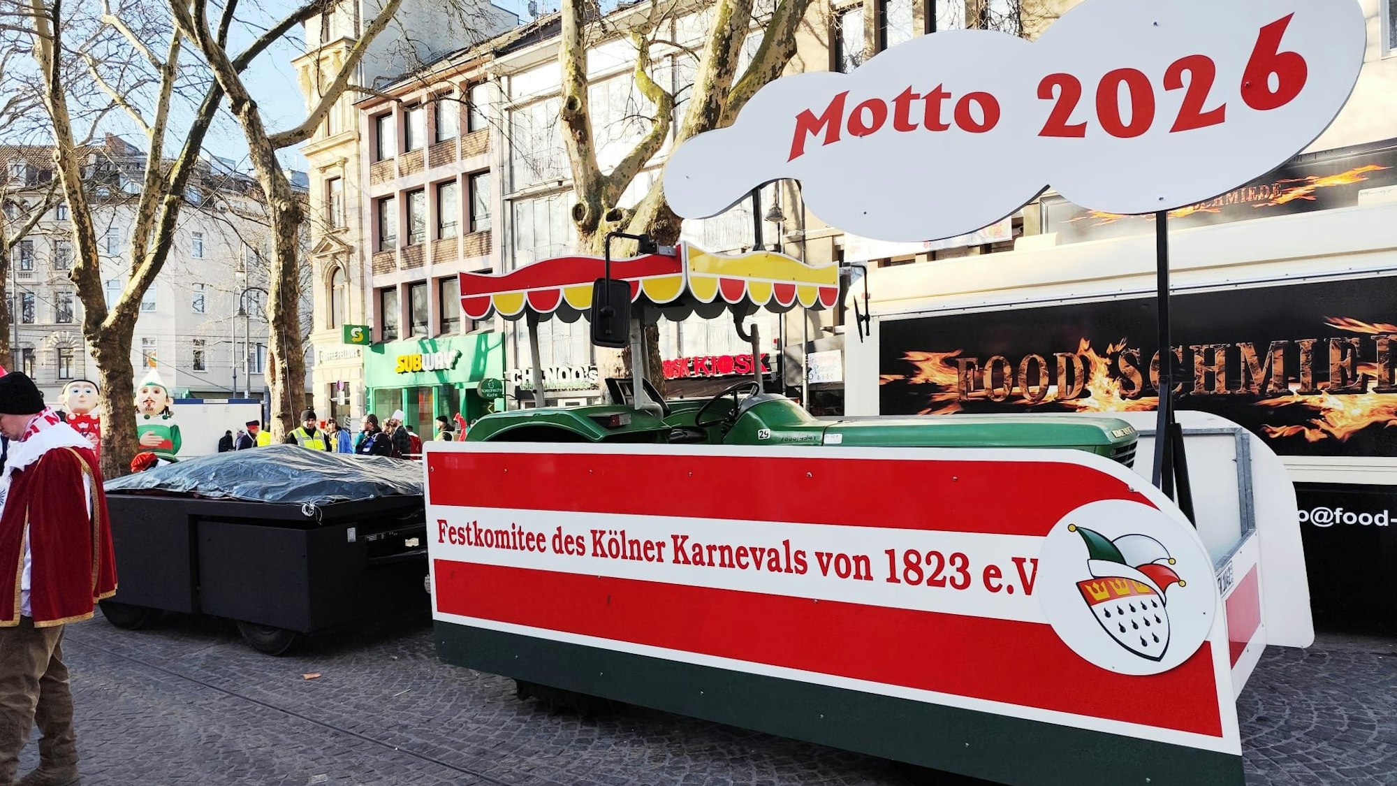 Noch ein Geheimnis – das Karnevalsmotto für die kommende Session wird am Rosenmontag bekanntgegeben.