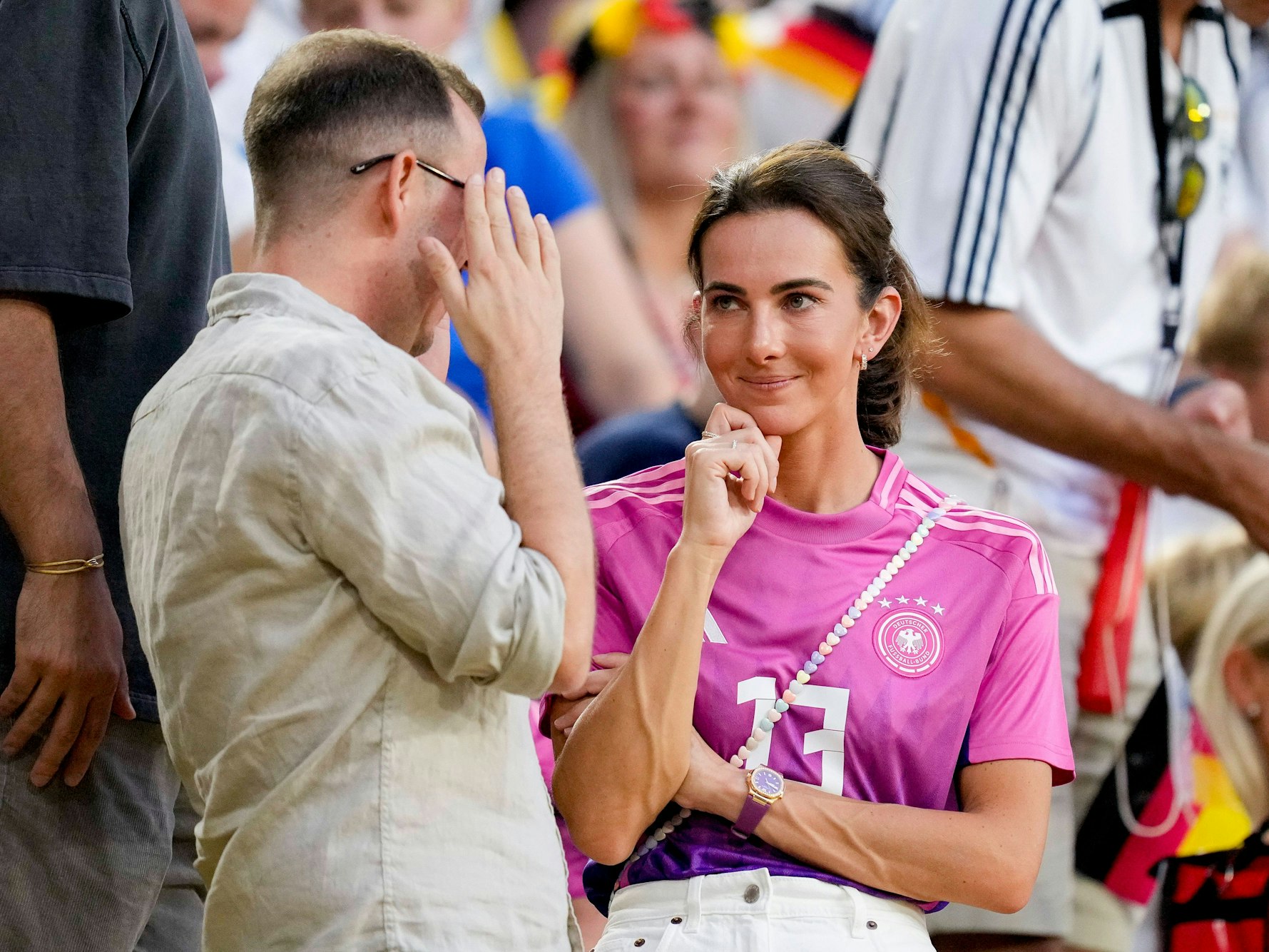 Lisa Müller beim EM-Achtelfinale gegen Dänemark.