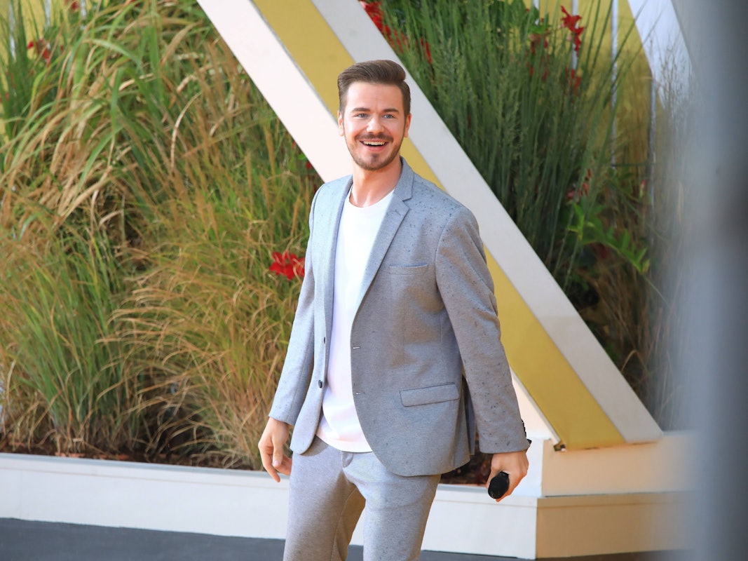 Zu sehen ist Eric Phillipi am 08.09.2024 bei der Liveshow „Immer wieder Sonntags“ in Rust Baden Würtenberg, Germany.