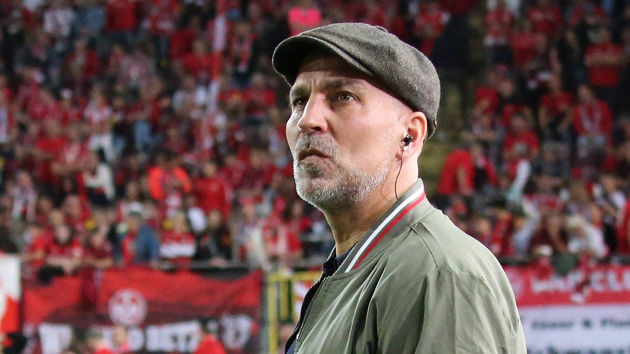 Markus Babbel bei einem Einsatz als TV-Einsatz in Kaiserslautern.