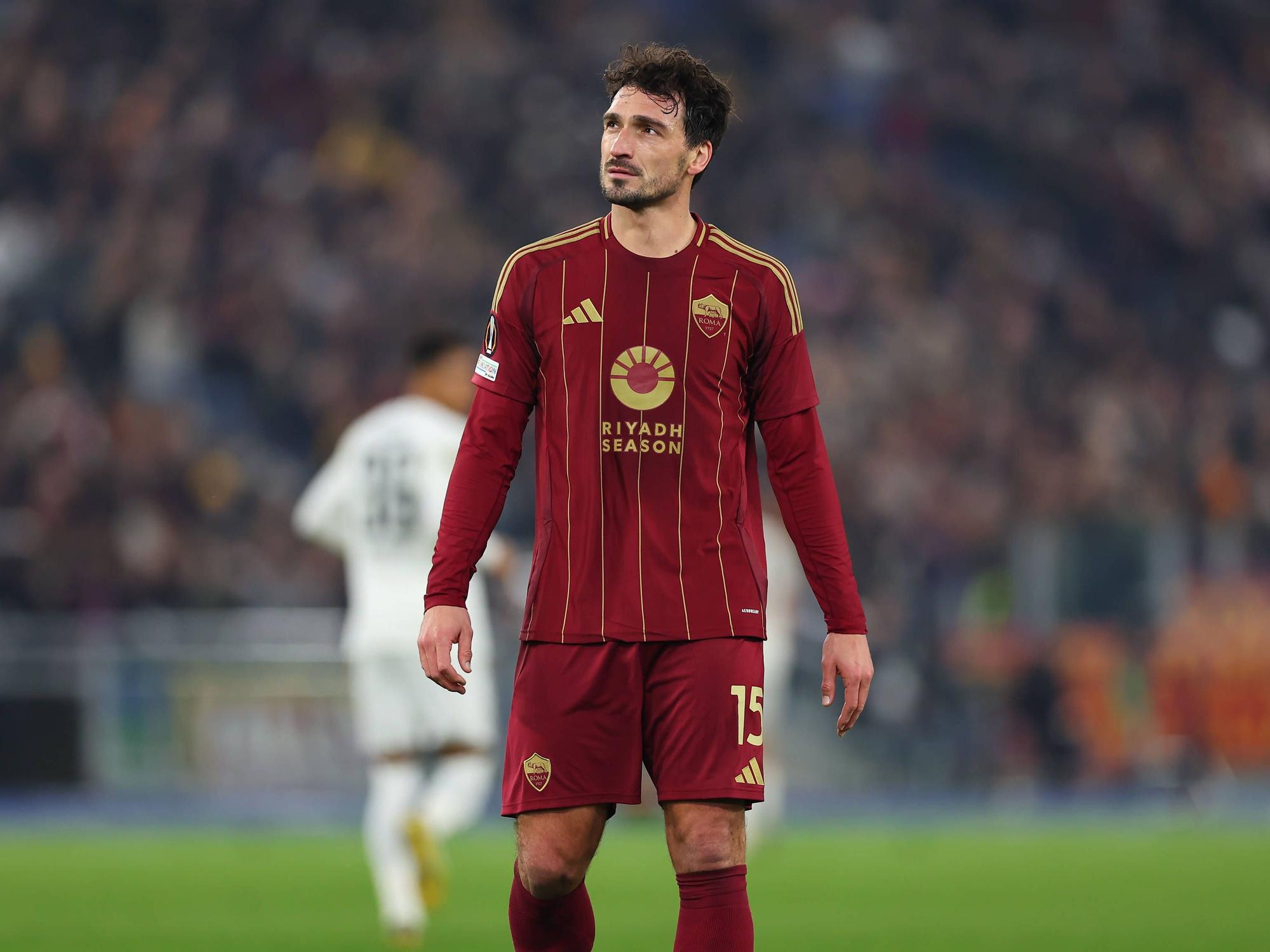Mats Hummels für die AS Rom gegen Eintracht Frankfurt.