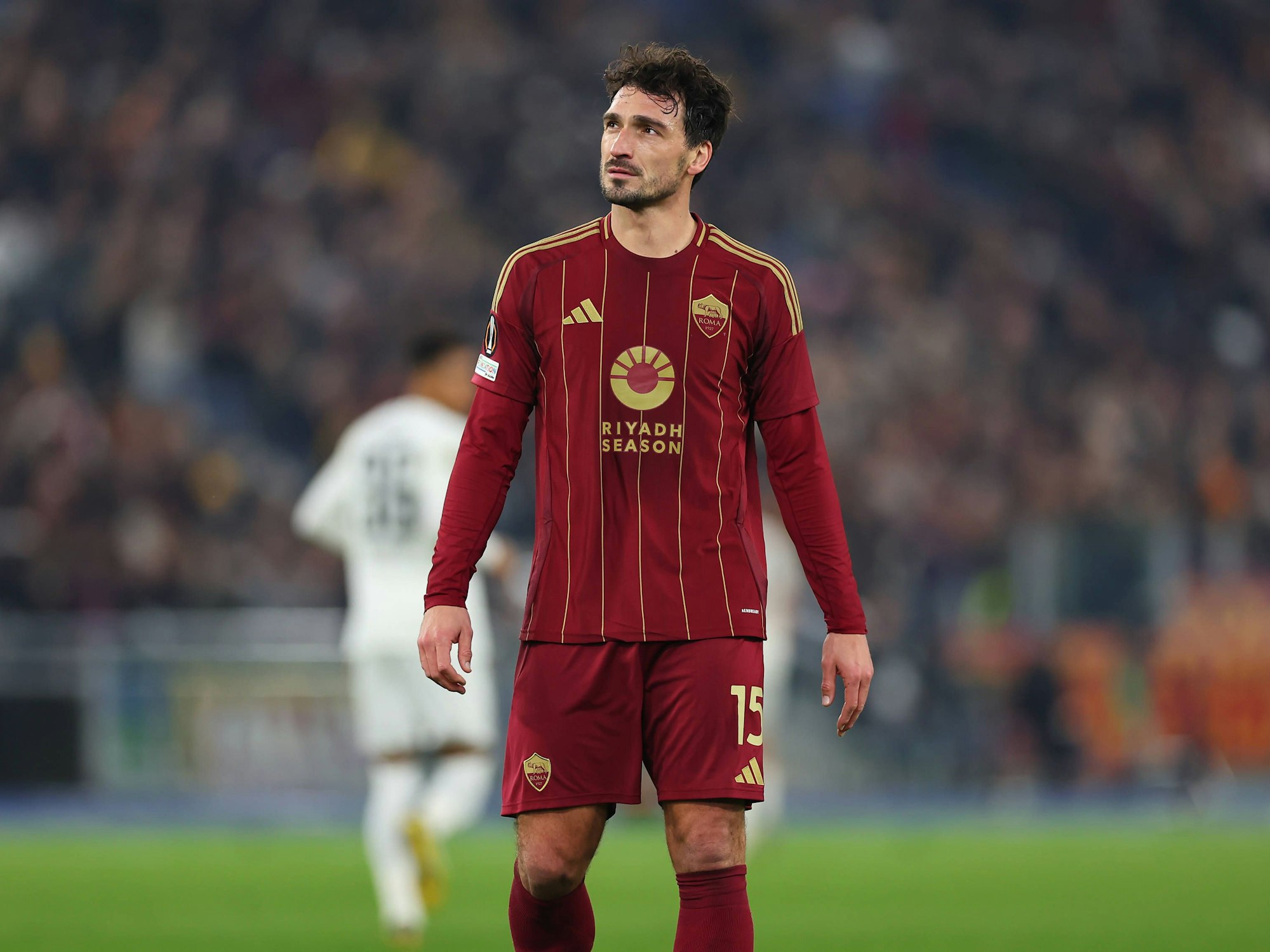 Mats Hummels für die AS Rom gegen Eintracht Frankfurt.