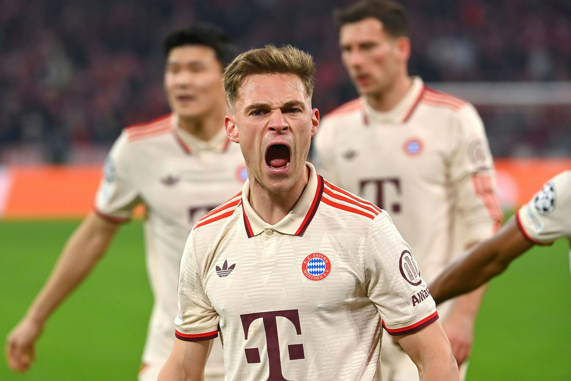 Joshua Kimmich brüllt.