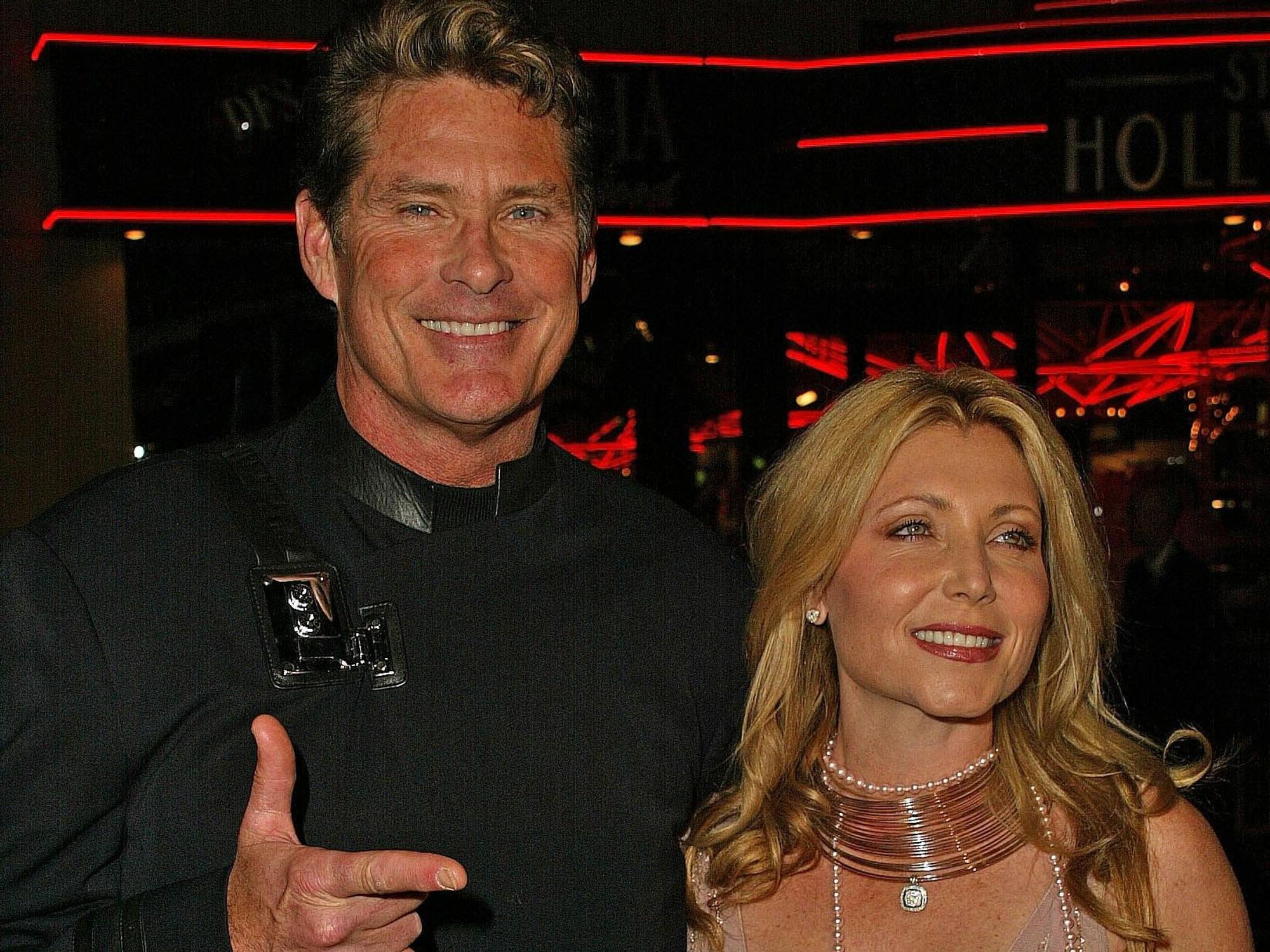 David Hasselhoff und Pamela Bach im Februar 2015.