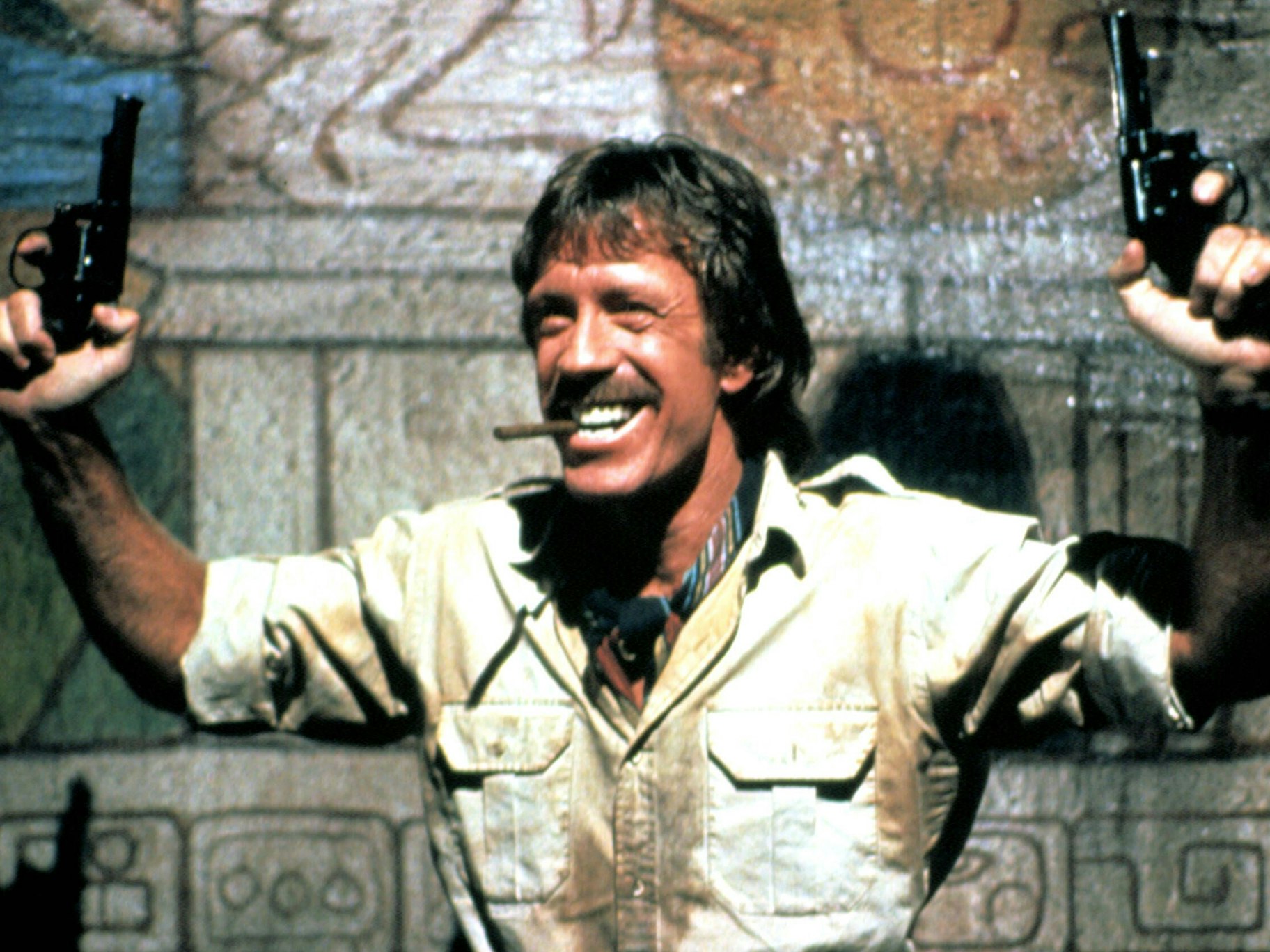 "Firewalker" von 1986 mit Chuck Norris