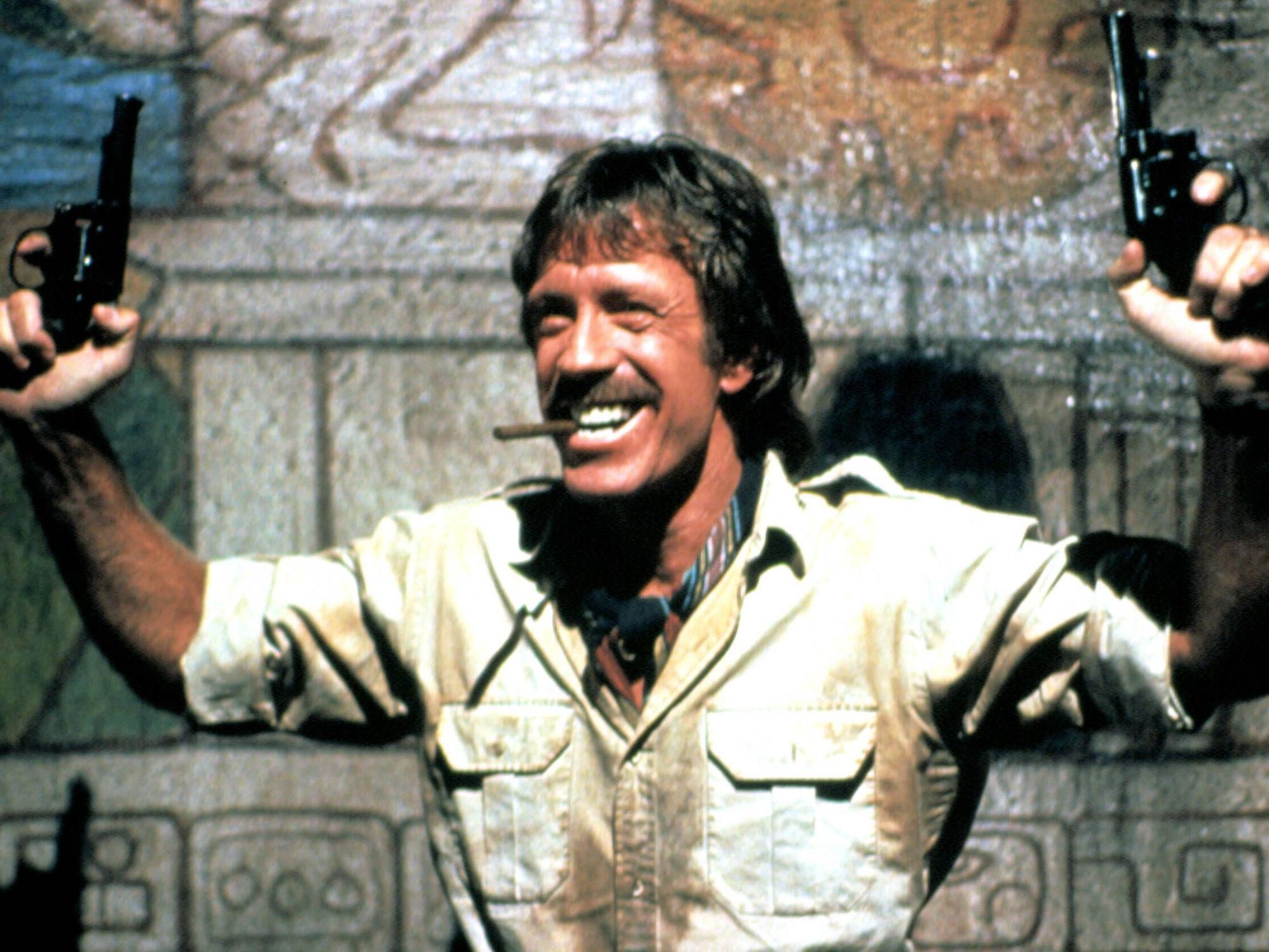"Firewalker" von 1986 mit Chuck Norris