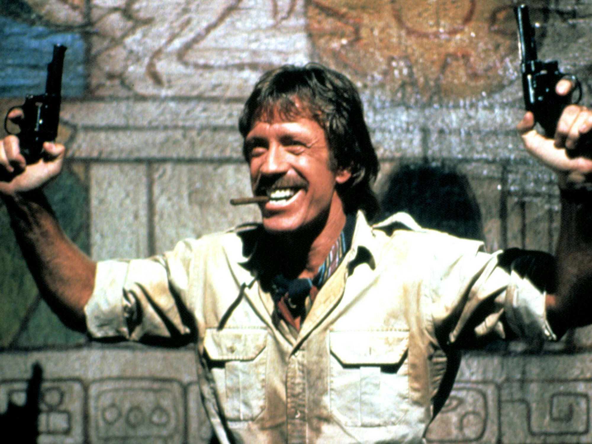 "Firewalker" von 1986 mit Chuck Norris