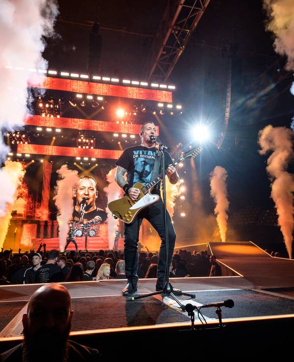 Volbeat, hier bei einem Konzert in München am 25. November 2022.