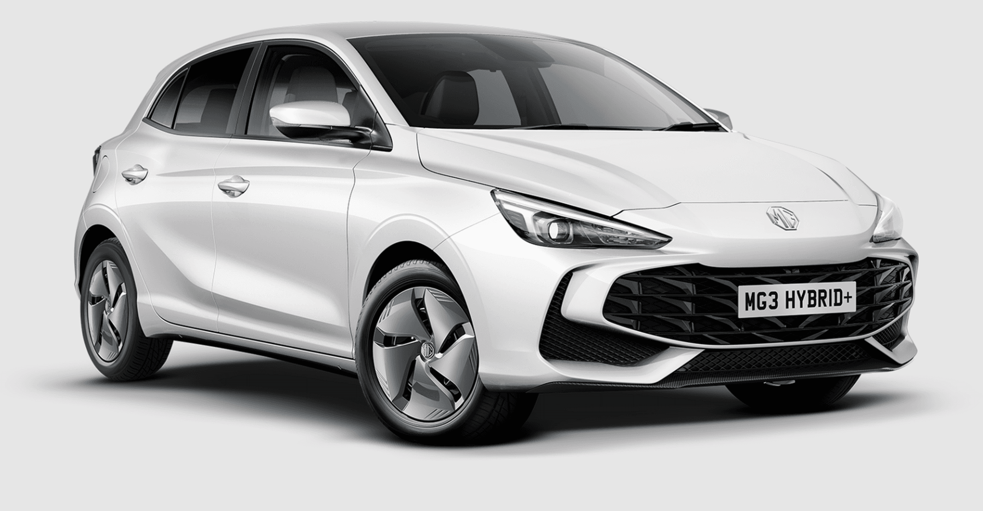 Abbildung von dem MG3 Hybrid+ in Weiß/Grau