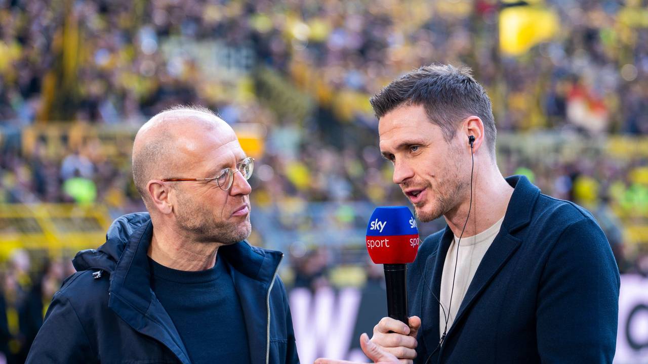 Sebastian Kehl im Interview mit Sky-Reporter Patrick Wasserziehr.