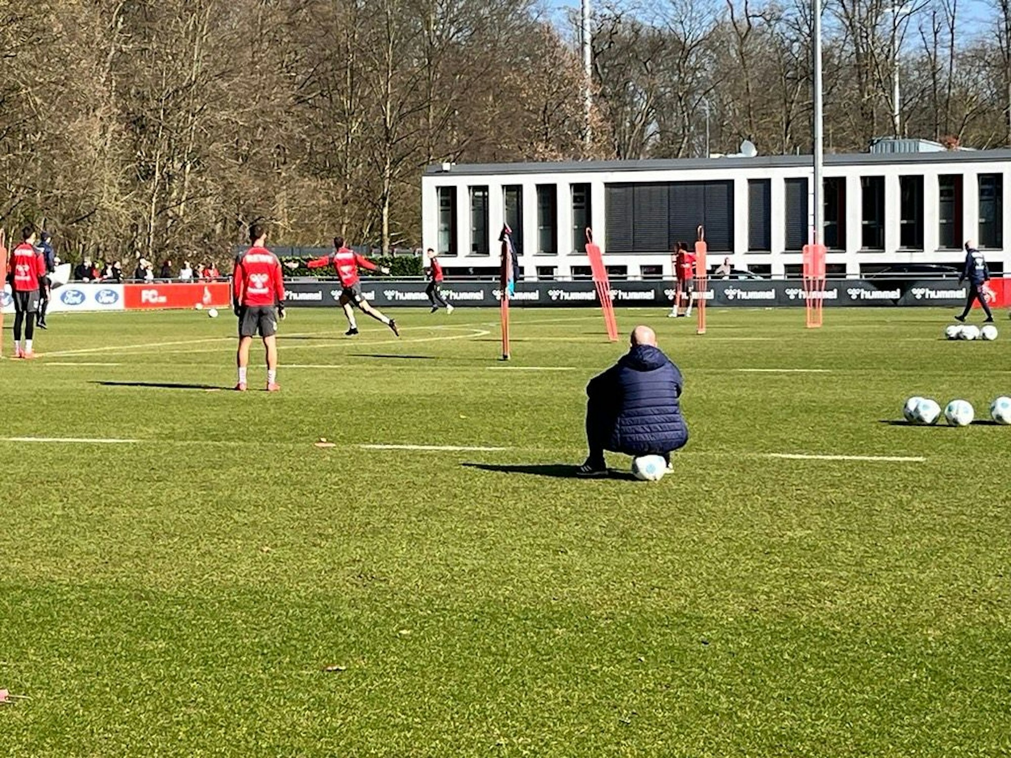 Gerhard Struber beim FC-Training.