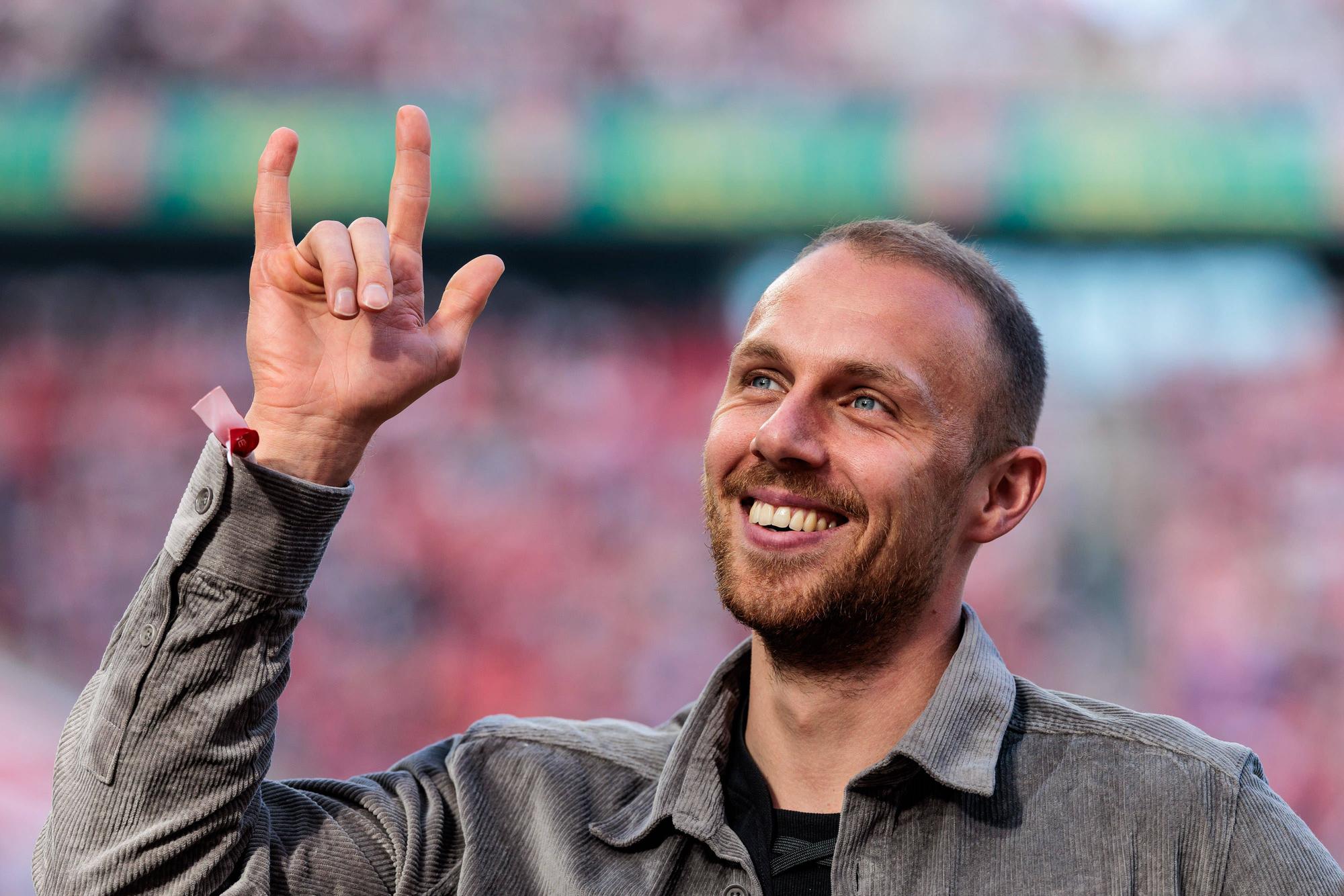Marvin Schwäbe (1. FC Köln) im Rhein-Energie-Stadion.