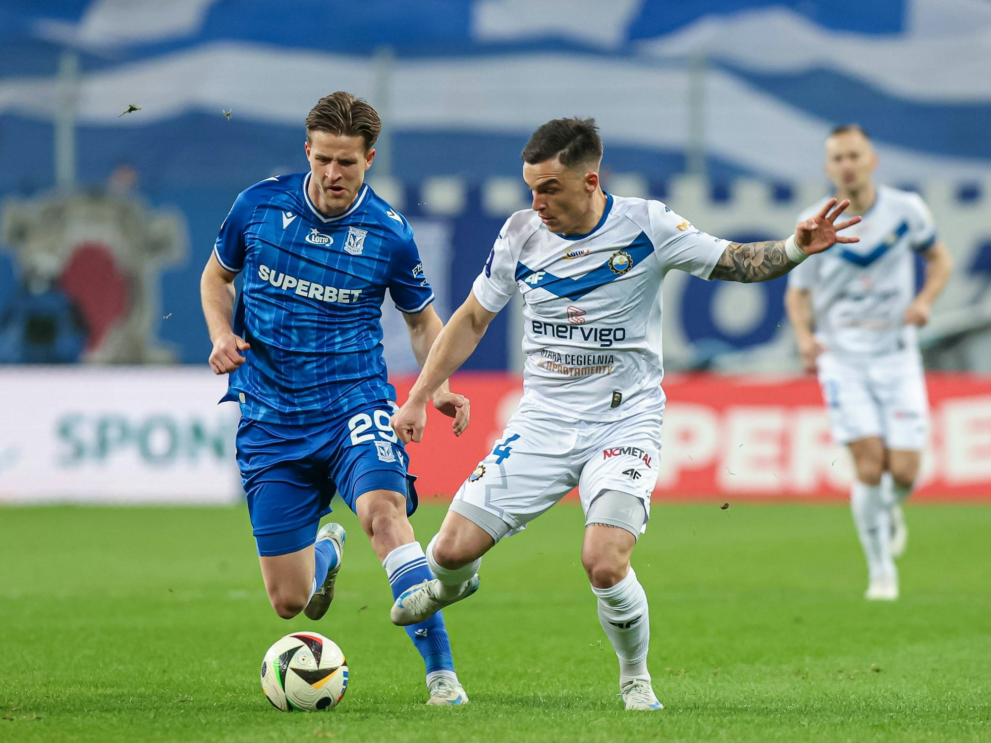 Ramus Carstensen im Trikot von Lech Posen.