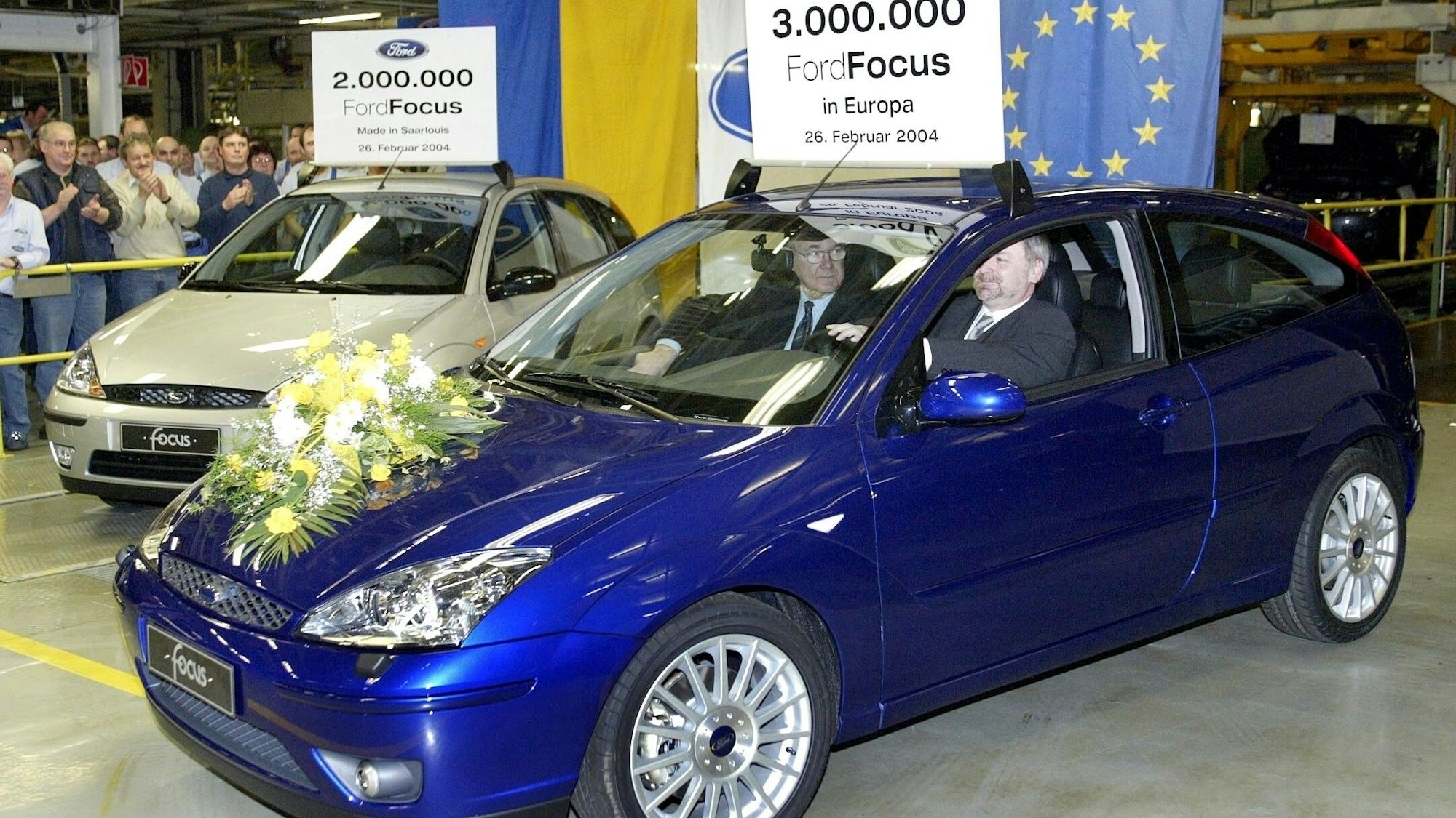 Im Jahr 2004 rollte der dreimillionste in Europa hergestellte Ford Focus in Saarlouis vom Band. Nun ist Schluss.