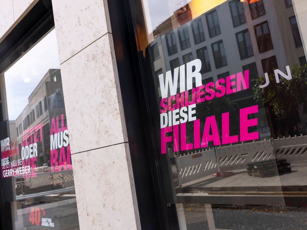 Gerry Weber schließt Filiale in Lübeck.