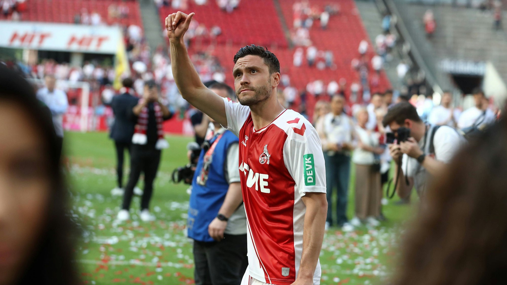 Jonas Hector nach seinem letzten Bundesliga-Auftritt für den 1. FC Köln.