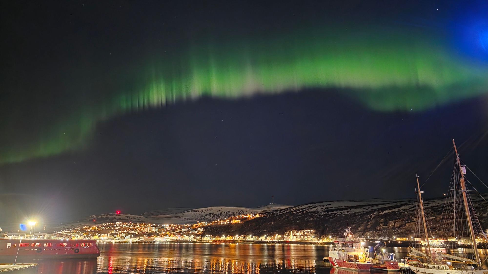 Sascha Zöller fotografierte bei seinem Trip durch Nordeuropa die Polarlichter.
