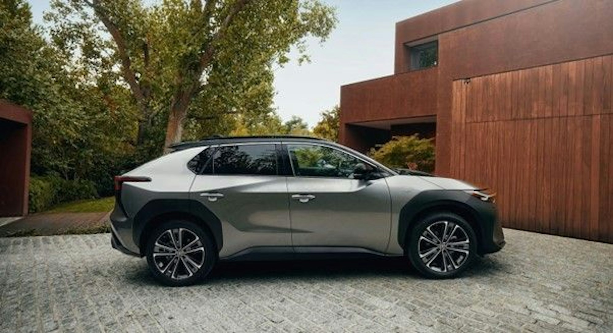 Darstellung des Toyota bZ4X